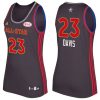 new orleans pelicans anthony davischarcoalwomen jersey