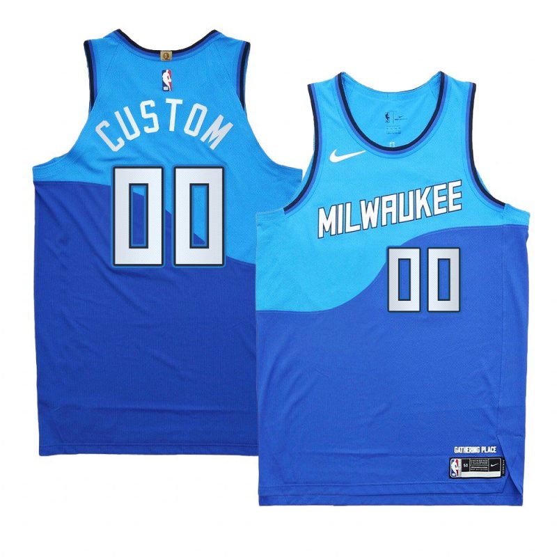 new uniform custom jersey authentic city edition blue