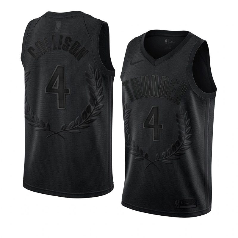 nick collison black retired number jersey