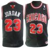 nike chicago bulls 23 michael jordan stitched black jersey