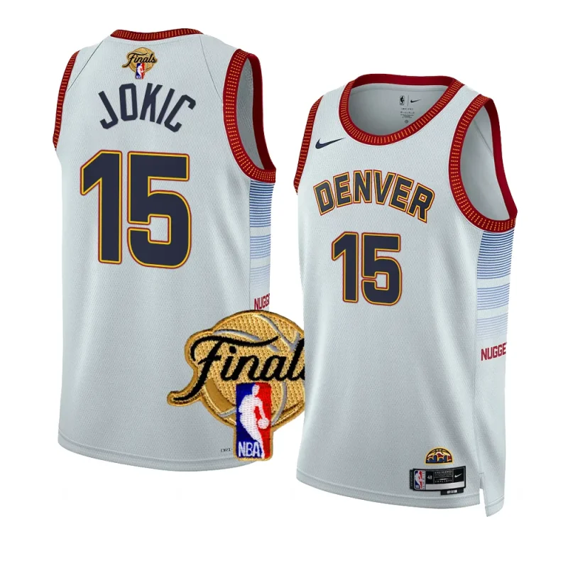 nikola jokic city edition jersey 2023 nba finals white