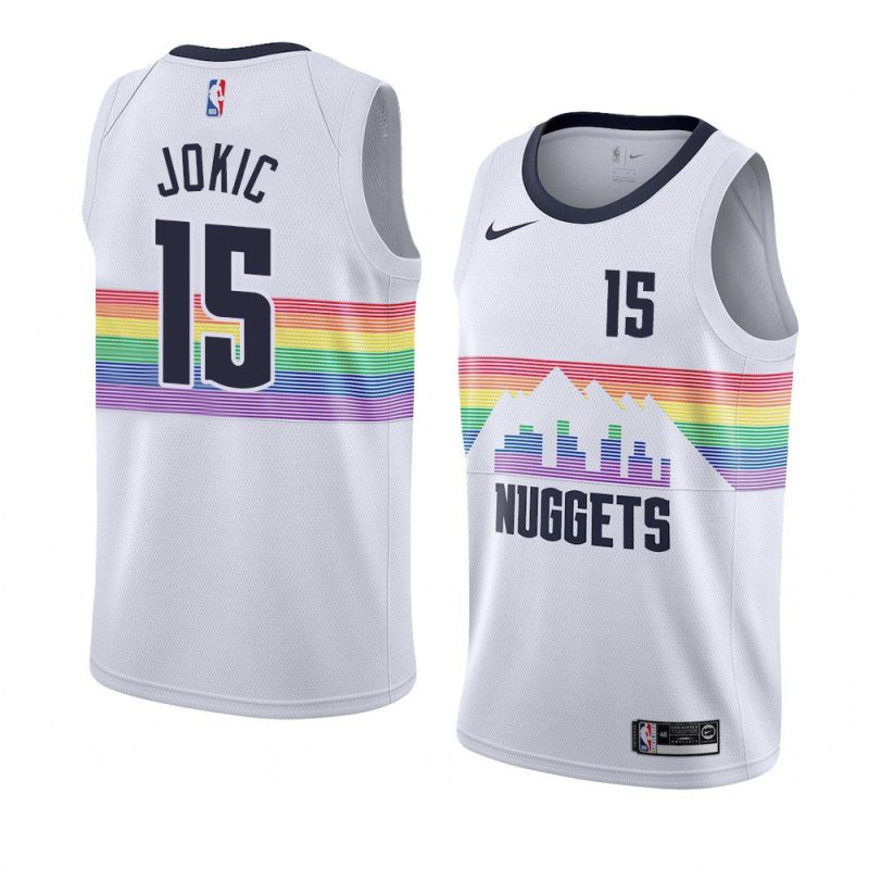 nikola jokic city jersey 2018 19 men's