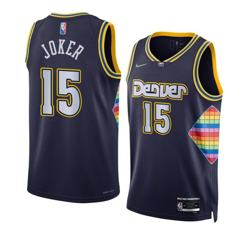 nikola jokic city jersey joker navy