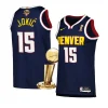 nikola jokic icon edition jersey 2023 nba finals champions navy