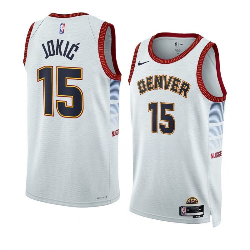 nikola jokic white city edition jersey 1