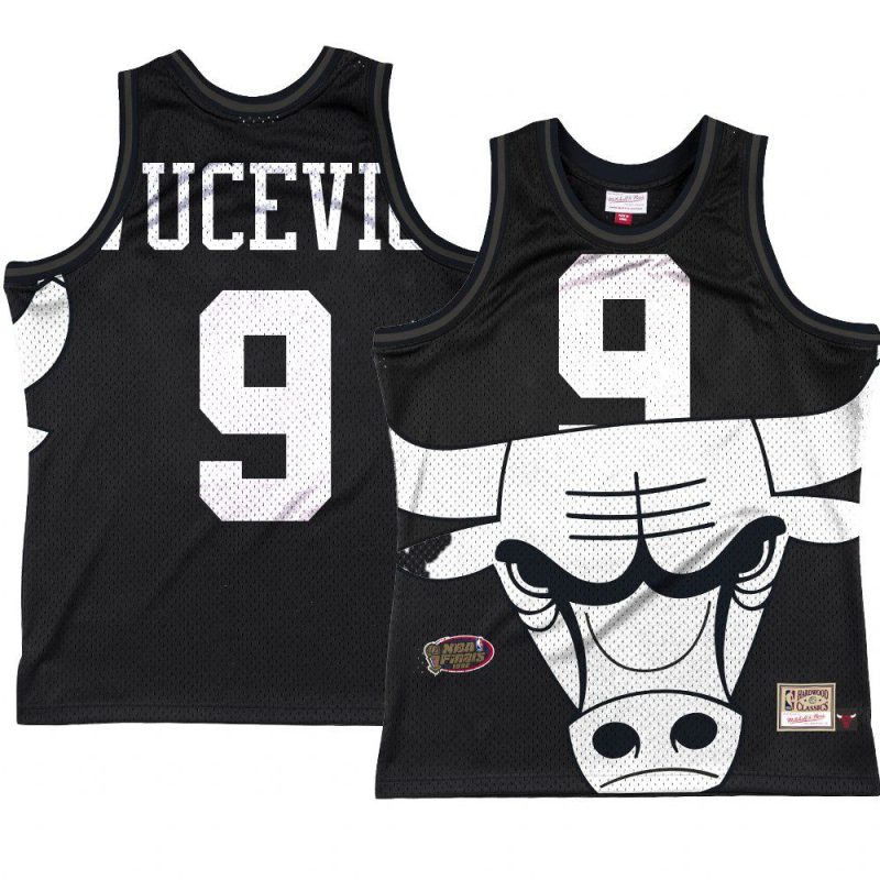 nikola vucevic jersey big face 3.0 black