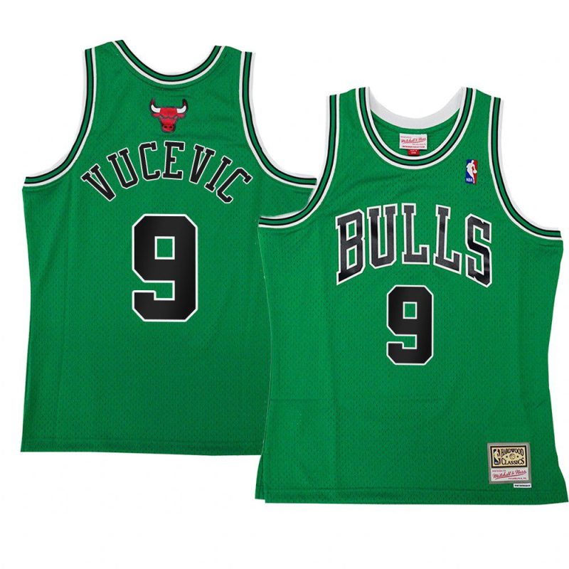 nikola vucevic jersey st patricks day green hwc swingman