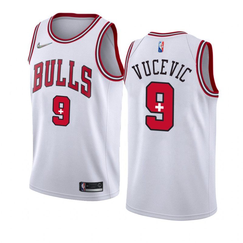 nikola vucevic white switzerland edition jersey