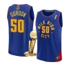 nuggets aaron gordon 2023 nba finals champions bluefastbreak player jersey