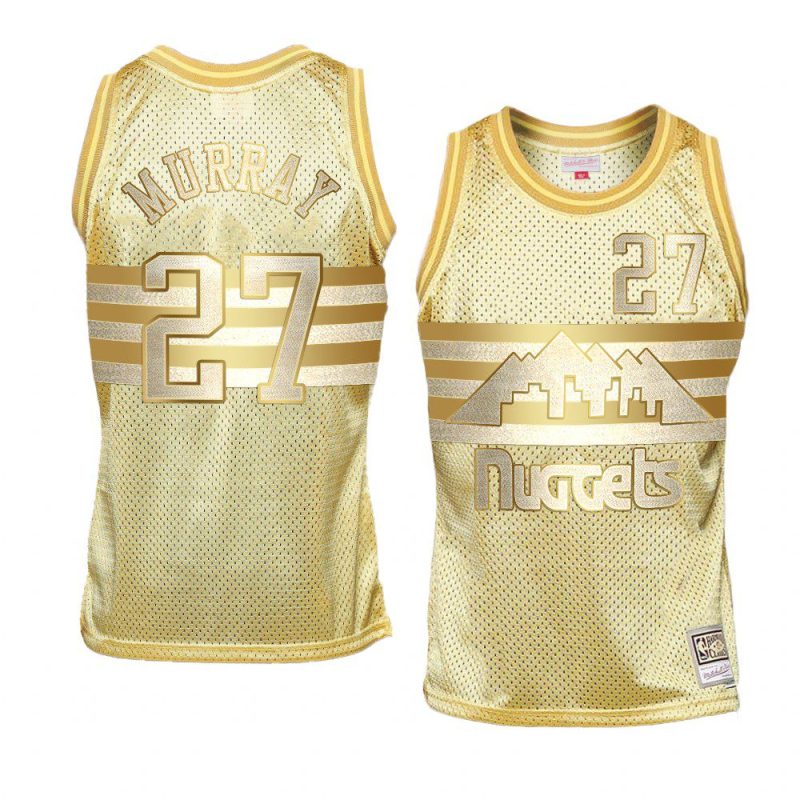 nuggets jamal murray jersey midas sm gold