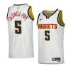 nuggets kentavious caldwell pope white 2022 23association edition swingman jersey