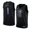 nuggets michael porter jr. jersey iridescent hwc collection black