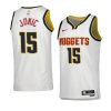 nuggets nikola jokic white 2022 23association edition swingman jersey