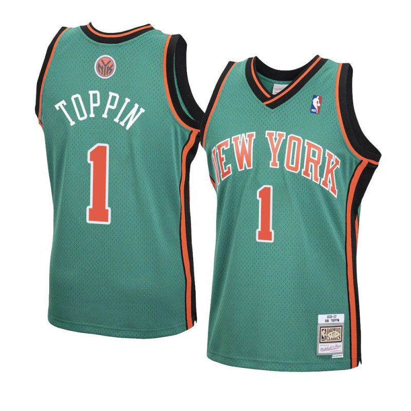 obi toppin jersey 2006 07 hardwood classics green