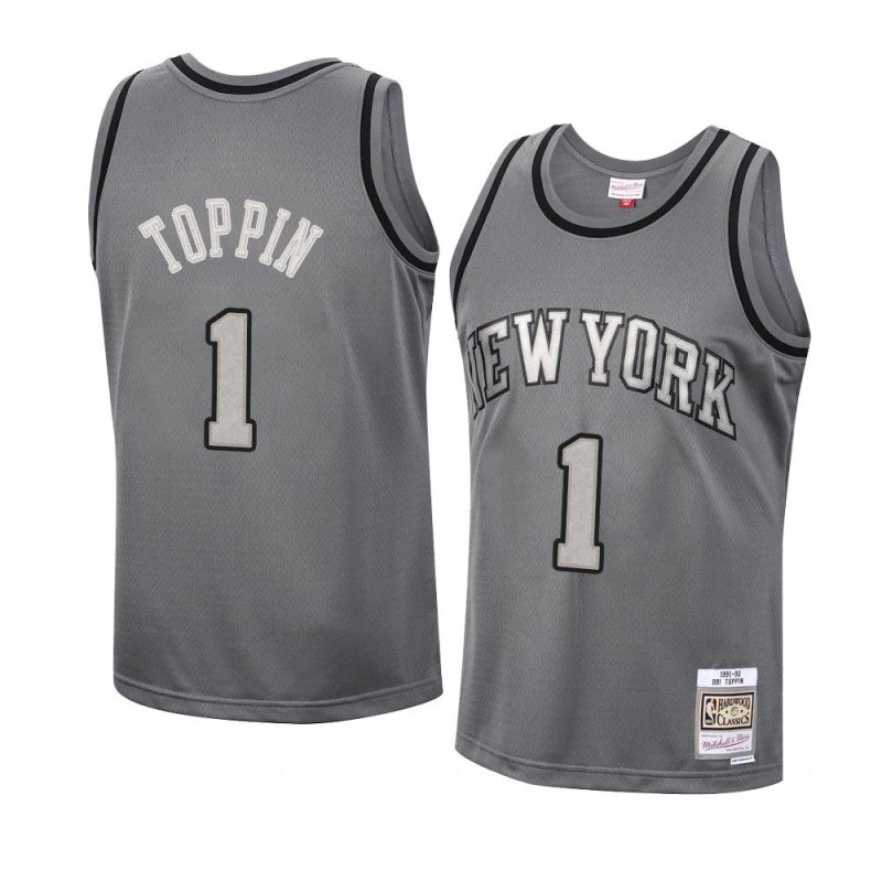 obi toppin swingman jersey metal works charcoal