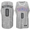 oklahoma city thunder 0 russell westbrook city jersey light grey