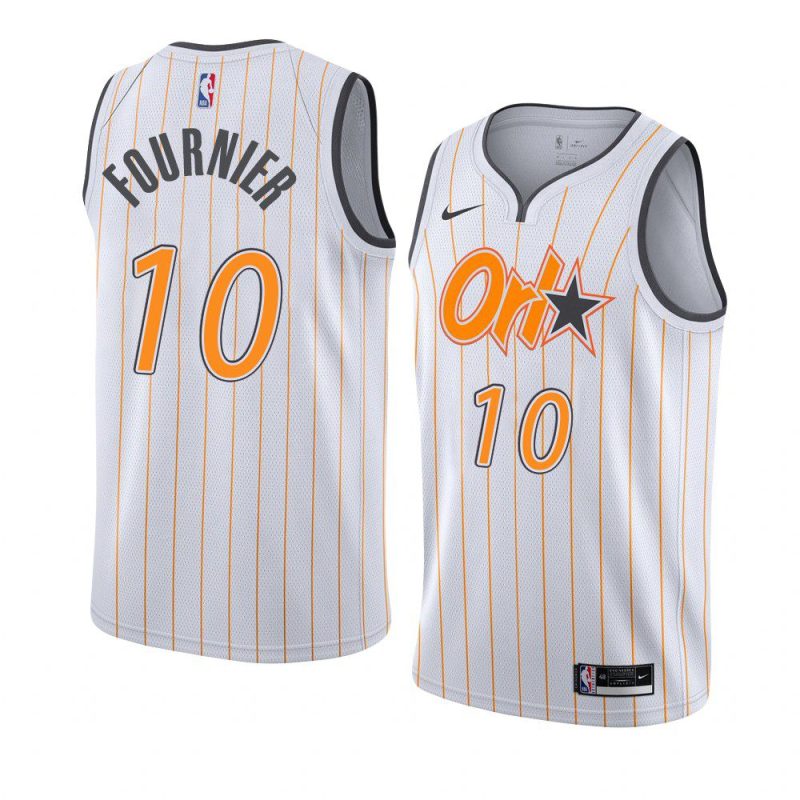 orlando magic evan fournier white city edition jersey