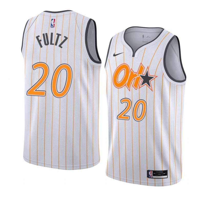 orlando magic markelle fultz white city edition jersey