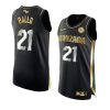 oumar ballo golden editon jersey march madness final four black