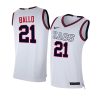 oumar ballo swingman jersey college basketball white