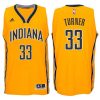 pacers 33 myles turner 2015 new swingman alternate jersey gold