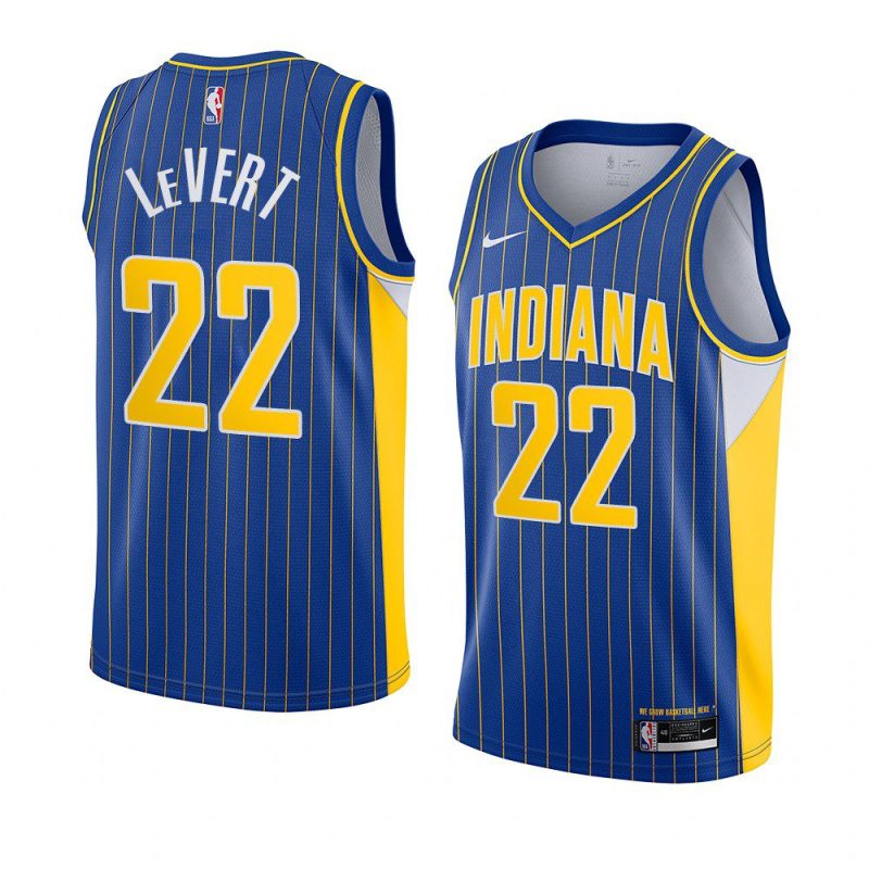 pacers caris levert jersey city edition blue