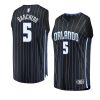 paolo banchero magic replica black 2022 nba draft jersey