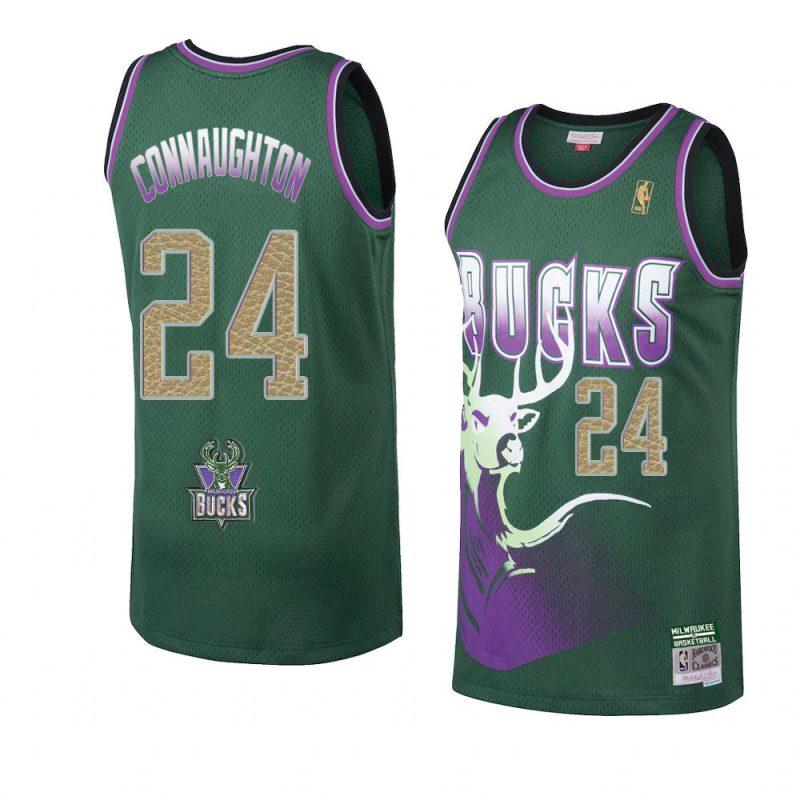 pat connaughton buckskins limited jersey hardwood classics green 2021