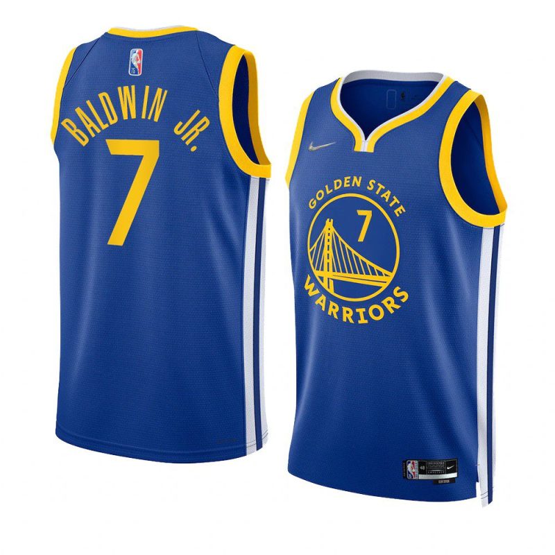 patrick baldwin jr. warriors icon edition royal 2022 nba draft jersey