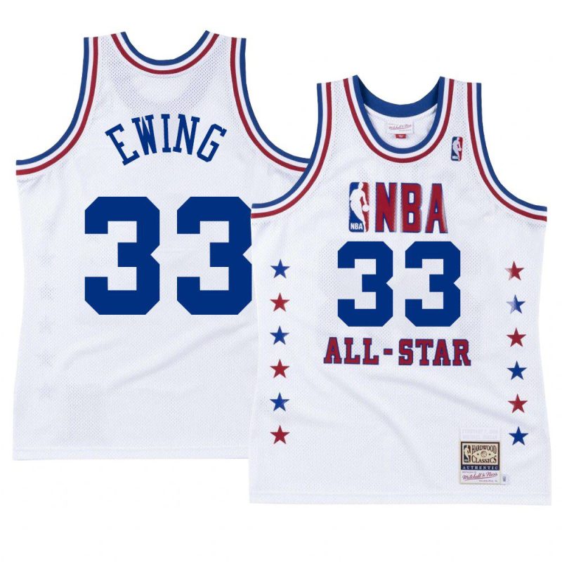 patrick ewing white 1988 nba all star jersey