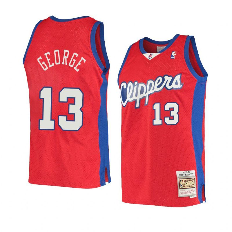 paul george red hardwood classics jersey