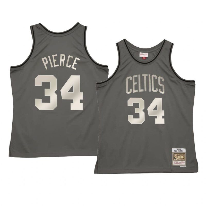 paul pierce swingmanjersey metal works gray