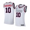 pavel zakharov swingman jersey college basketball white