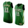 payton pritchard celtics jersey diamond logoauthentic green