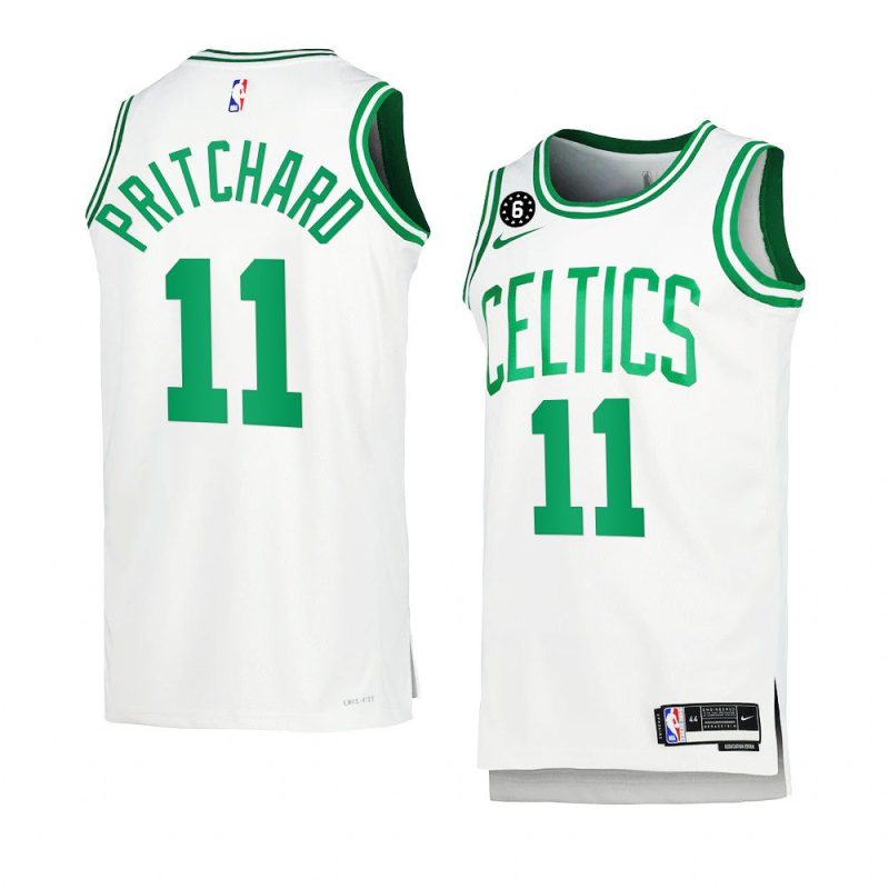 payton pritchard celticsjersey 2022 23association edition whitehonor russell