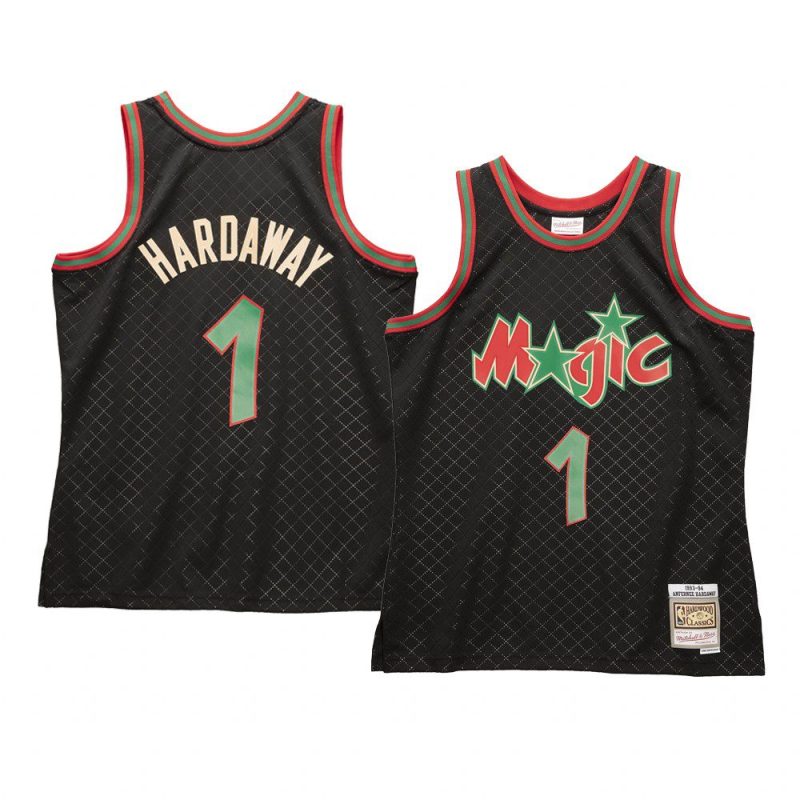 penny hardaway jersey neapolitan black 1993 94