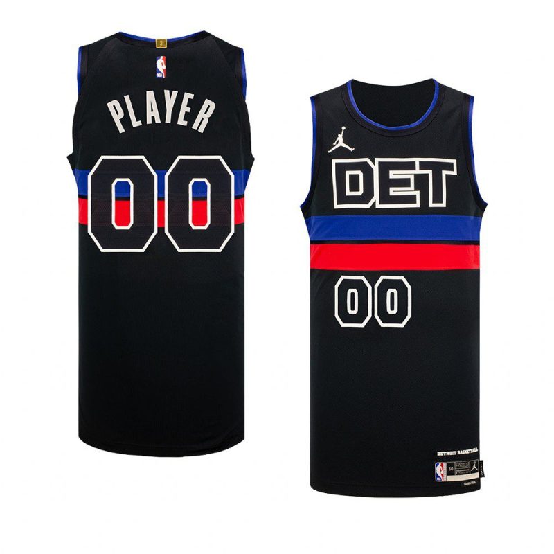 pistons black 2022 23statement edition alternate jersey