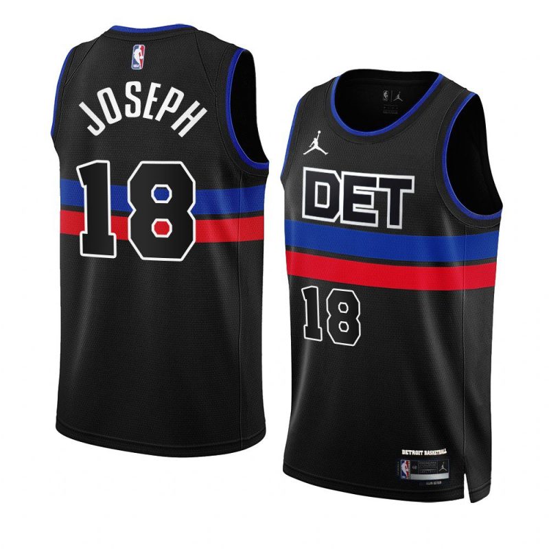 pistons cory joseph black 2022 23statement edition swingman jersey