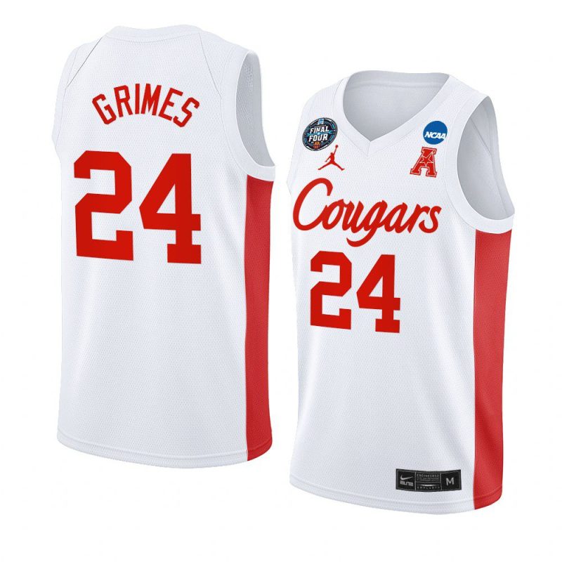 quentin grimes march madness jersey final four white