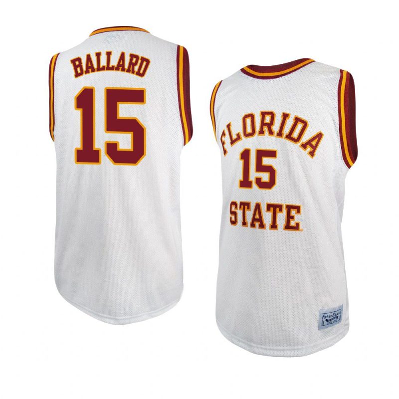 quincy ballard original retro jersey basketball white