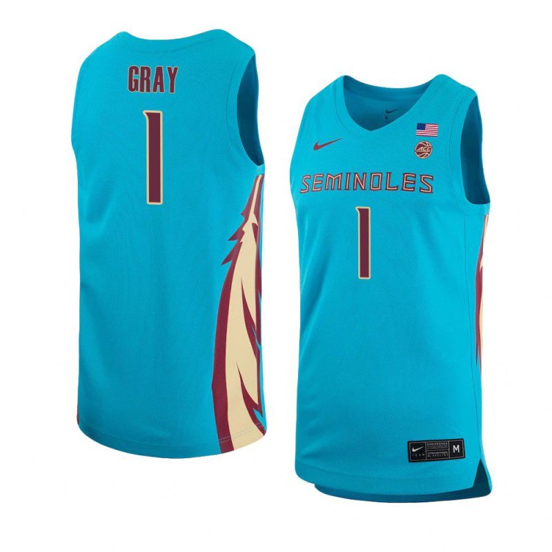 raiquan gray alternate jersey basketball blue