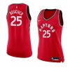 raptors chris boucher icon jersey women's red 2019 20