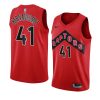 raptors juancho hernangomez red icon edition swingman jersey