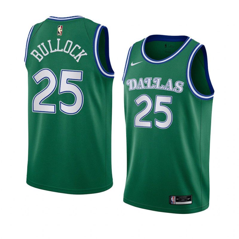 reggie bullock 2021 trade jersey classic edition green