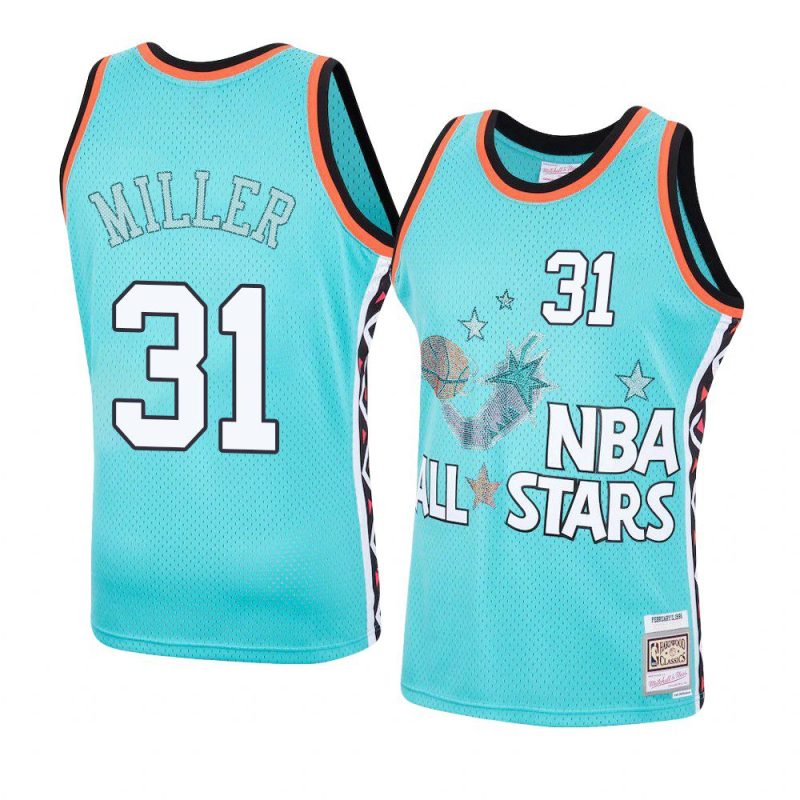 reggie miller teal 1996 all star jersey