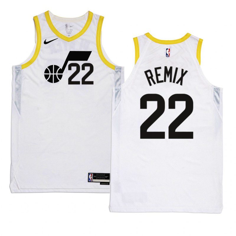 remix white association edition jersey