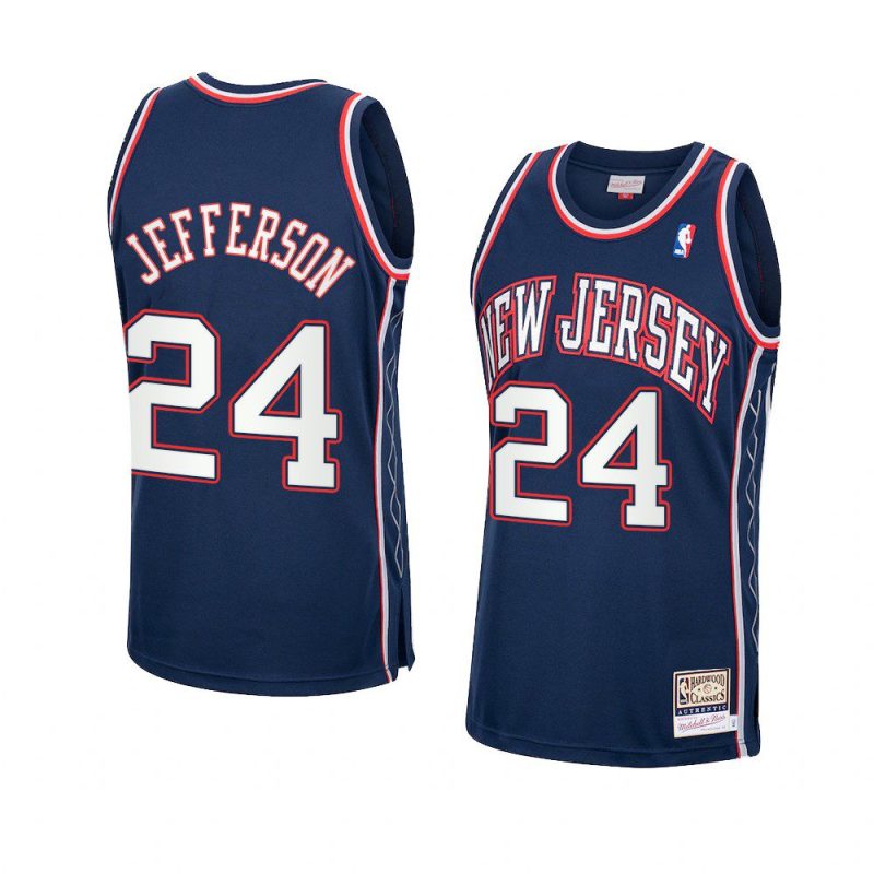 richard jefferson swingmanjersey hardwood classics blue