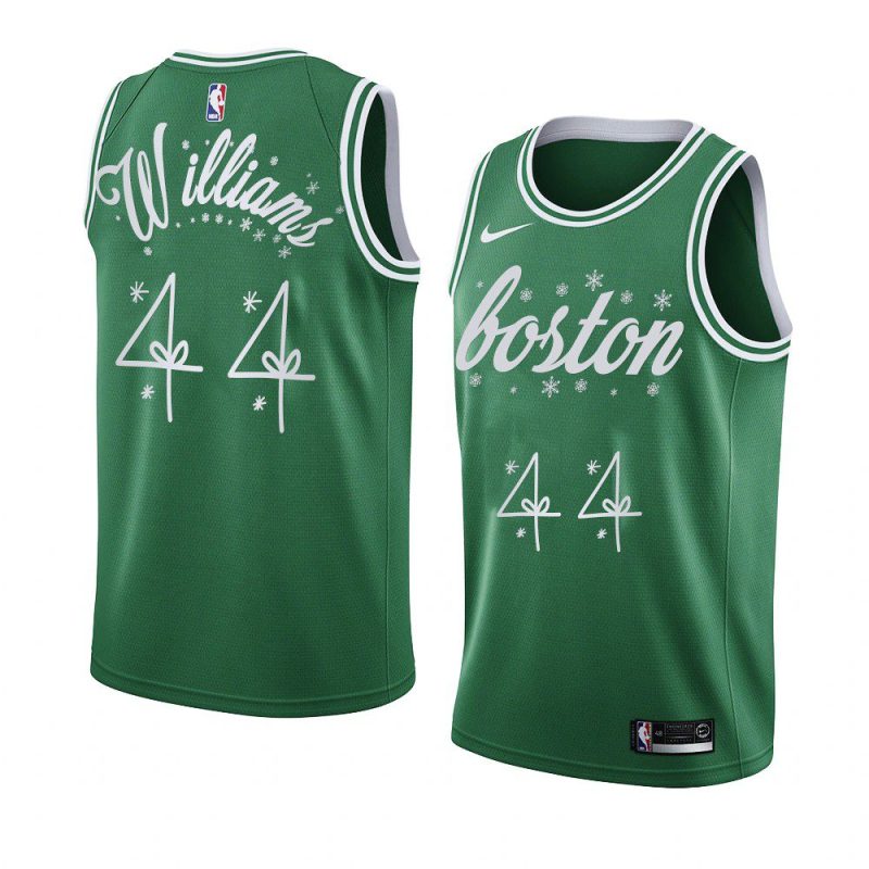 robert williams iii jersey 2020 christmas night green special edition