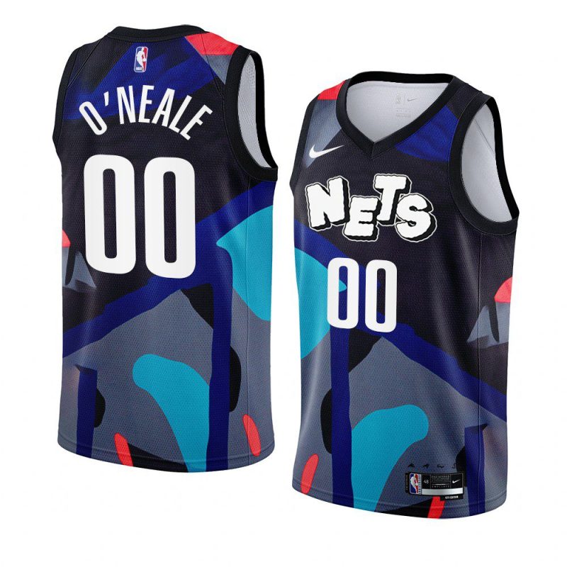 royce o'neale netsjersey 2023 24city edition blackkaws