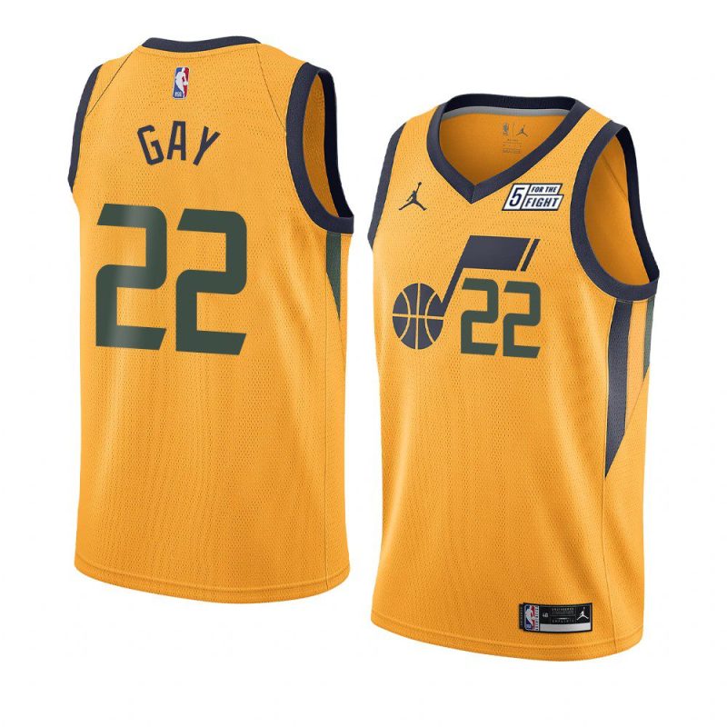 rudy gay jersey statement edition gold